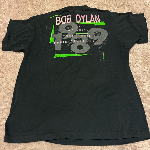 Bob Dylan Mercy Me tour 1989 vintage t-shirt XL - Picture 3 of 8